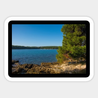 Medulin Coast in Istria, Croatia Sticker